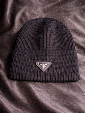 Black Prada Beanie